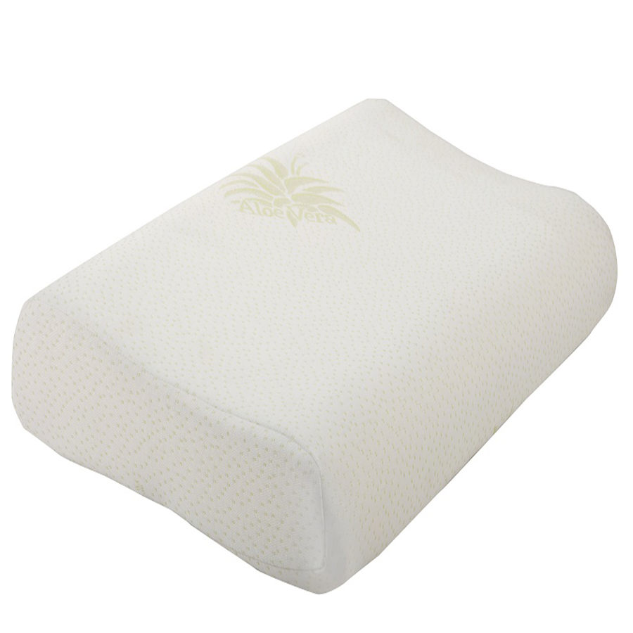 Soub Sleep Aloevera Nackengestütztes Orthopädisches Visco-Kissen 40x60 cm