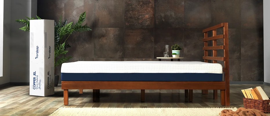 Soub Sleep Visco Kupfergel Hybridbett                       [ Kissen Quilt Geschenk ]